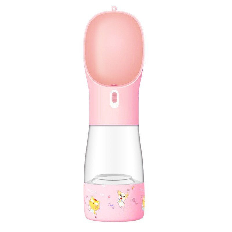 Pet Dog Water Bottle Feeder Bowl Portable Water Food Bottle Pets Outdoor Travel Drinking Dog Bowls Water Bowl For Dogs - key words