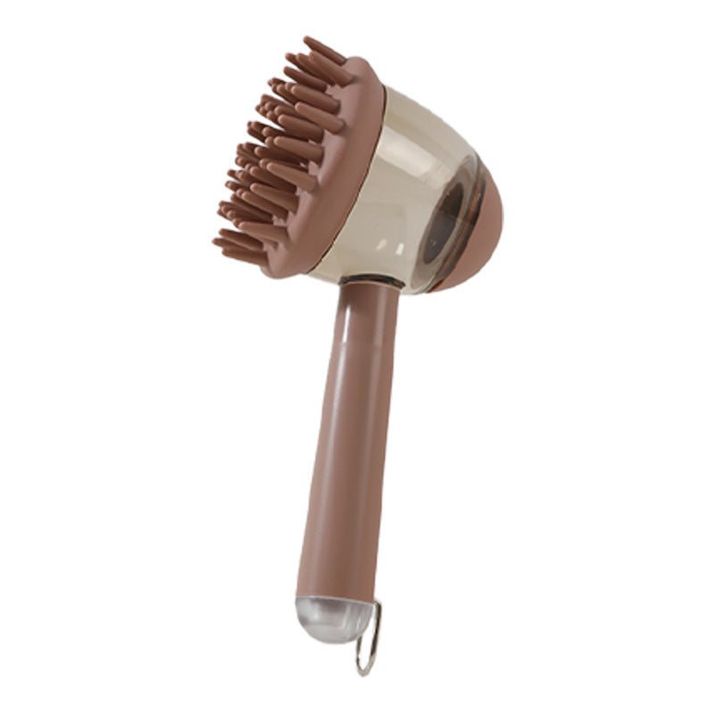 3 In 1 Pets Bath Brush For Dogs And Cats Shower Massage Brush, Depilation Comb And Foaming Tool, Anti - frizz Beauty Brush Pet Products - Everpeakgoods