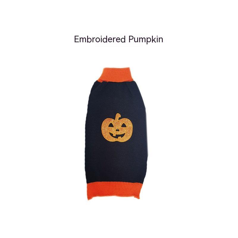 Halloween Dog Sweaters Pet Costume Teddy Warm Leisure Sweater Cosplay Clothes For Dogs Pets Outfits - key words