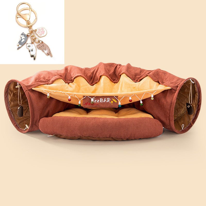 Collapsible Cat Tunnel Durable Washable Collapsible - key words