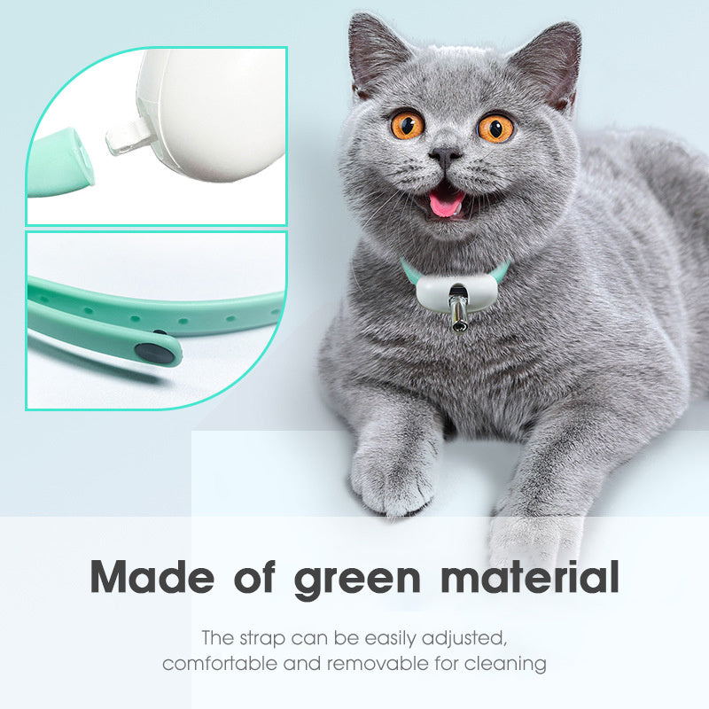 Automatic Cat Toy Smart Laser Teasing Cat Collar Electric USB Charging Kitten Amusing Toys Interactive Training Pet Items - key words
