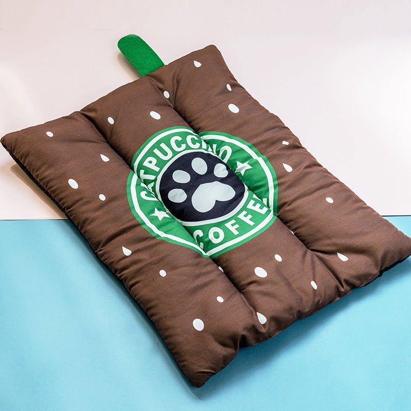 Dog Cooling Mat Pet Beds Cat Rug Ice Silk Pet Self Cooling Pad Blanket Summer Washable Oxford Farbric Cooling Down Summer Fruit - key words