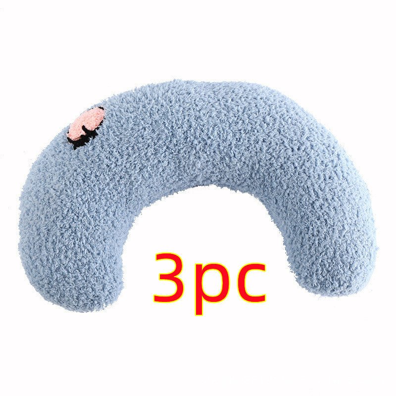 Little Pillow For Cats Fashion Neck Protector Deep Sleep Puppy U-Shaped Pillow Pets Pillow Kitten Headrest Dog Sleeping Pillow Pet Products - key words