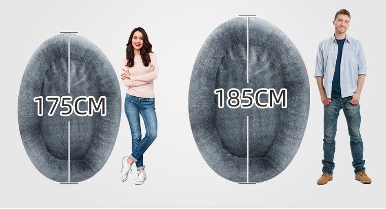 Large Human Short Plush Dog Bed - key words