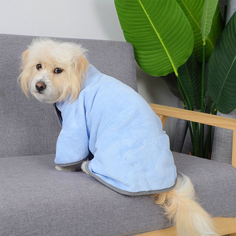 Quick-drying Pet Absorbent Towel Dog Bathrobe Pet Dog Bath Towel For Dogs Cats Microfiber Absorbent Pet Drying Towel Pet Supplies Pet Products - key words