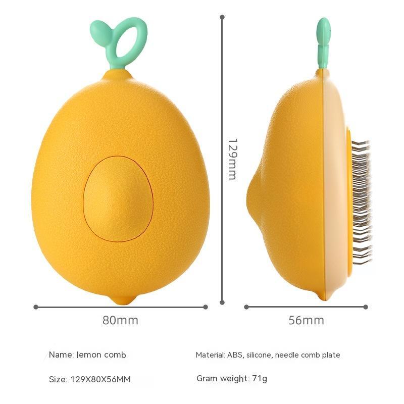 Cat Brush Hair Remover Cleaning Avocado Shaped Dog Grooming Tool Pet Combs Brush Stainless Steel Needle Pet Cleaning Care - key words