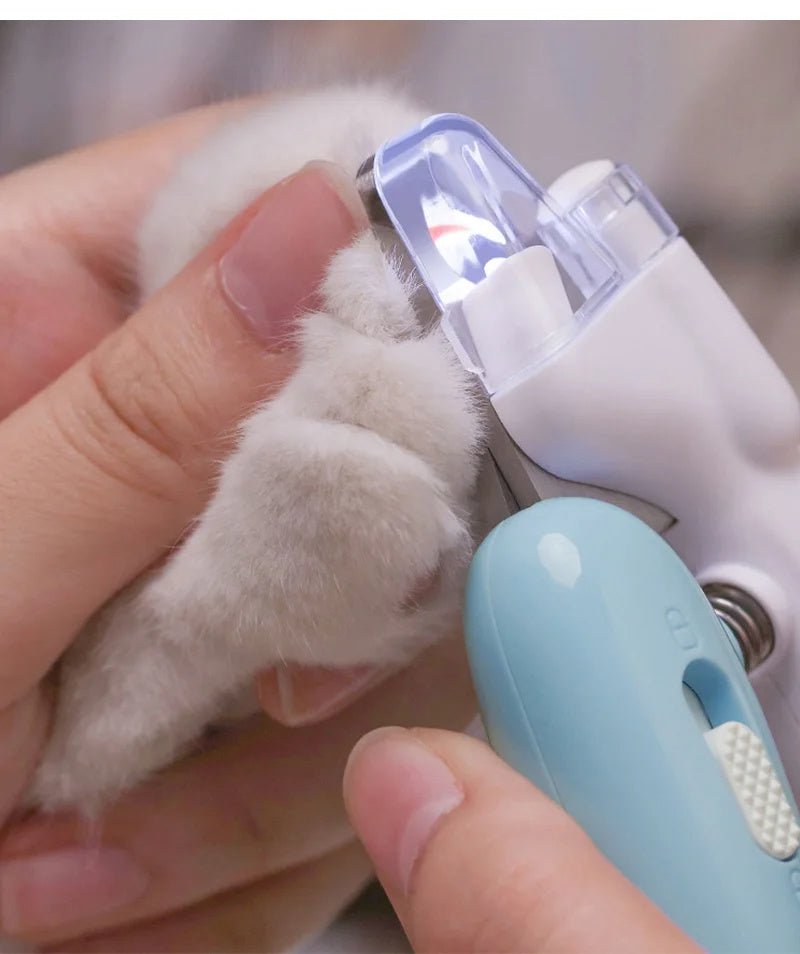 Pet Nail Clippers Dog Nail Clippers Cat Nail Clippers LED Electric Nail Grinder Pet Supplies LED Light Pet Nail Clippers - key words