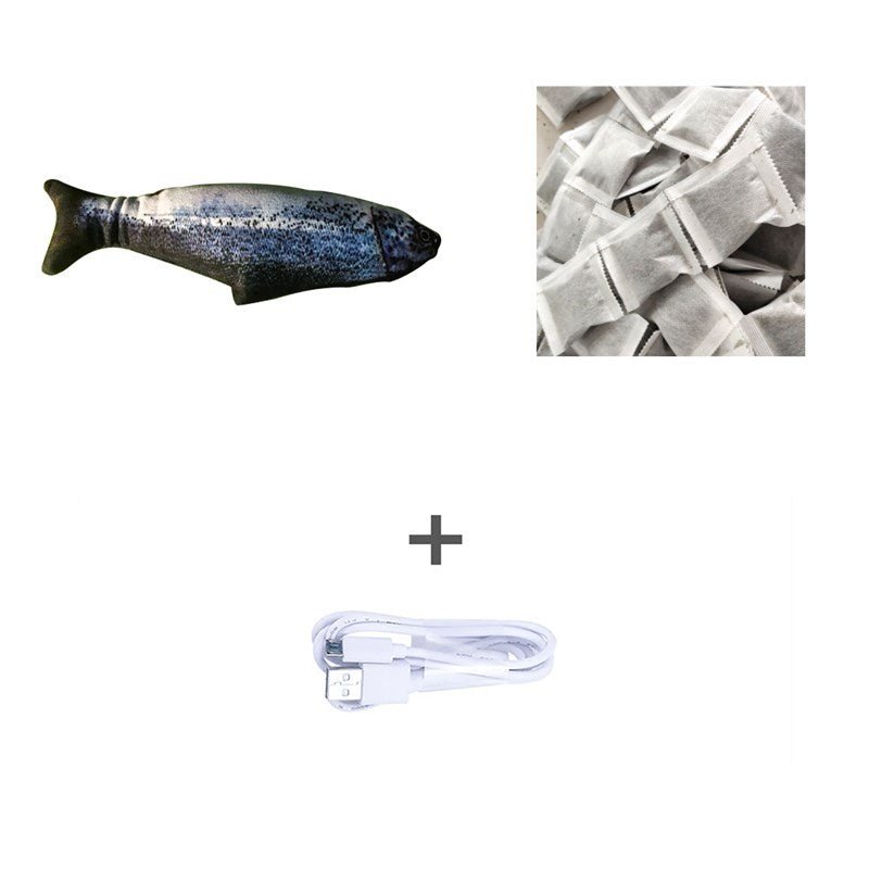 Without Cat Nip Version - Electric Jumping Fish Simulation Electric Fish Toy - key words