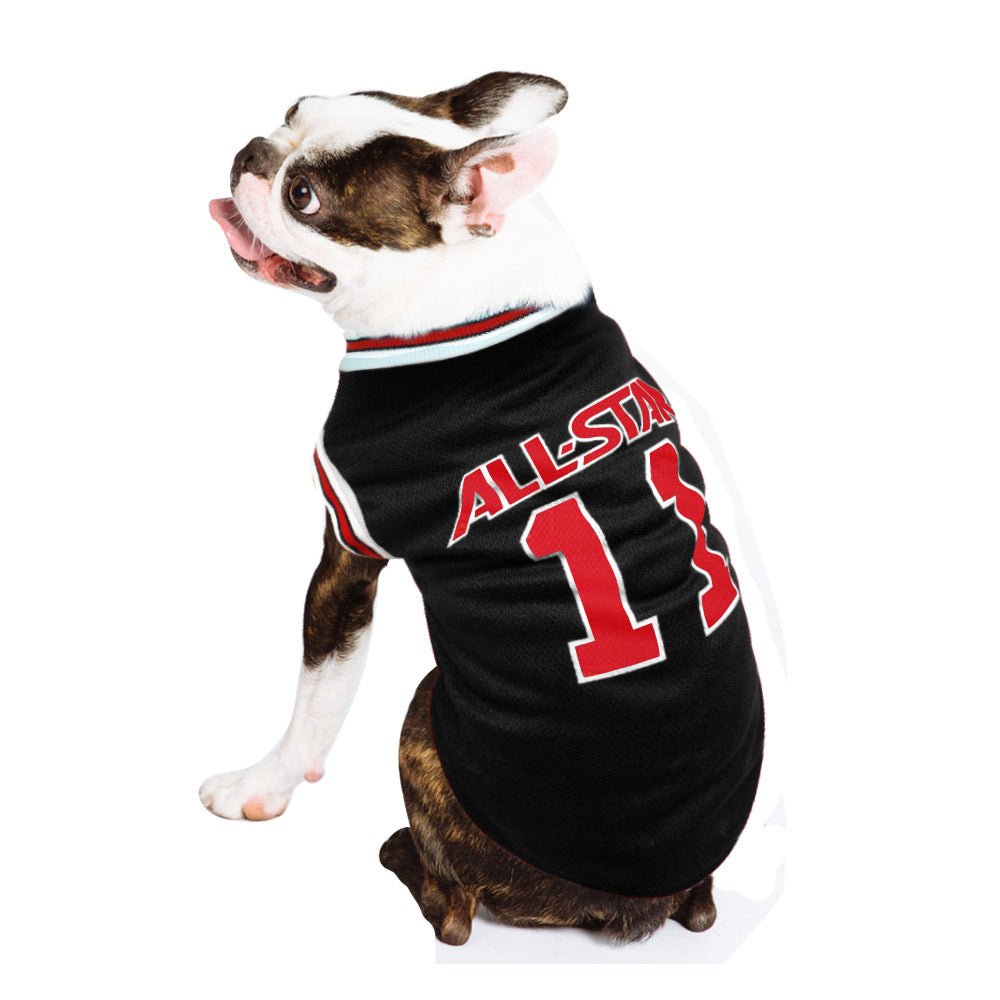 Hot World Cup Ball Spring And Summer Dog Vest Pet Supplies - key words