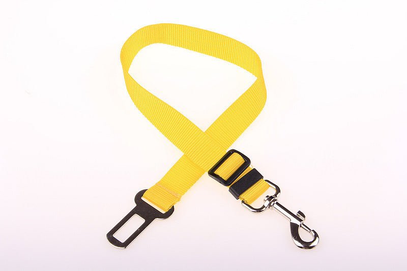 Adjustable Dog Pet Car Safety Seat Belt Restraint Lead Travel Leash - Everpeakgoods