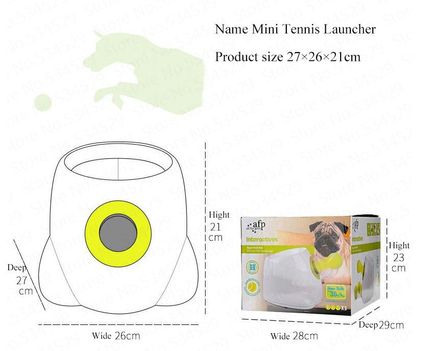 Dog Pet Automatic Interactive Ball Launcher - key words