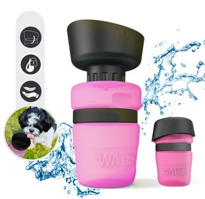 Pet Outdoor Foldable Bottle Dog Travel Water Bottle Dog Water Dispenser - key words
