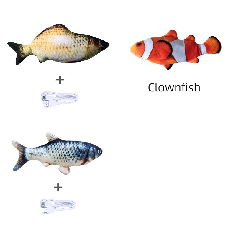 Without Cat Nip Version - Electric Jumping Fish Simulation Electric Fish Toy - key words