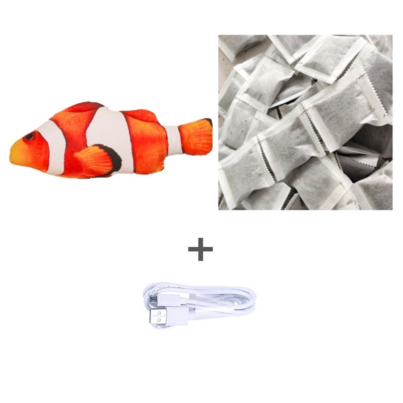 Without Cat Nip Version - Electric Jumping Fish Simulation Electric Fish Toy - key words