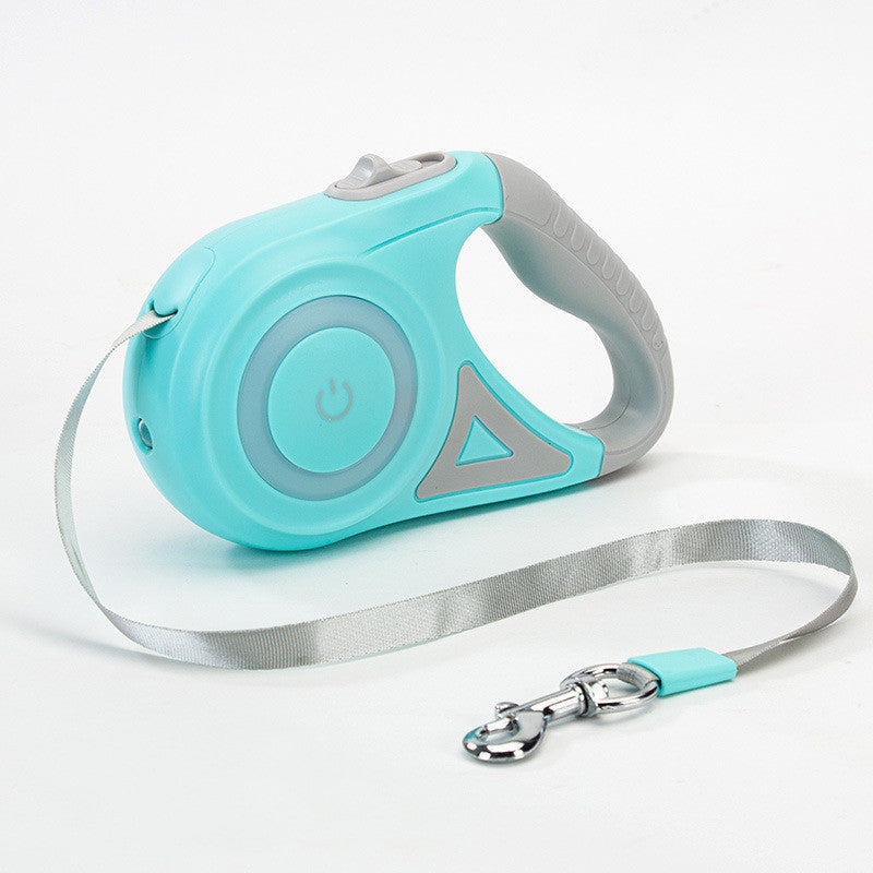 Dog Leash Retractable Leash And Dog Collar Spotlight Automatic Pet Dog Cat Traction Rope For Small Medium Dogs Pet Product - key words