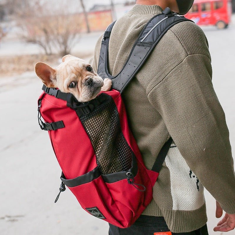 Pet Dog Carrier Bag Carrier For Dogs Backpack Out Double Shoulder Portable Travel Backpack Outdoor Dog Carrier Bag Travel - key words