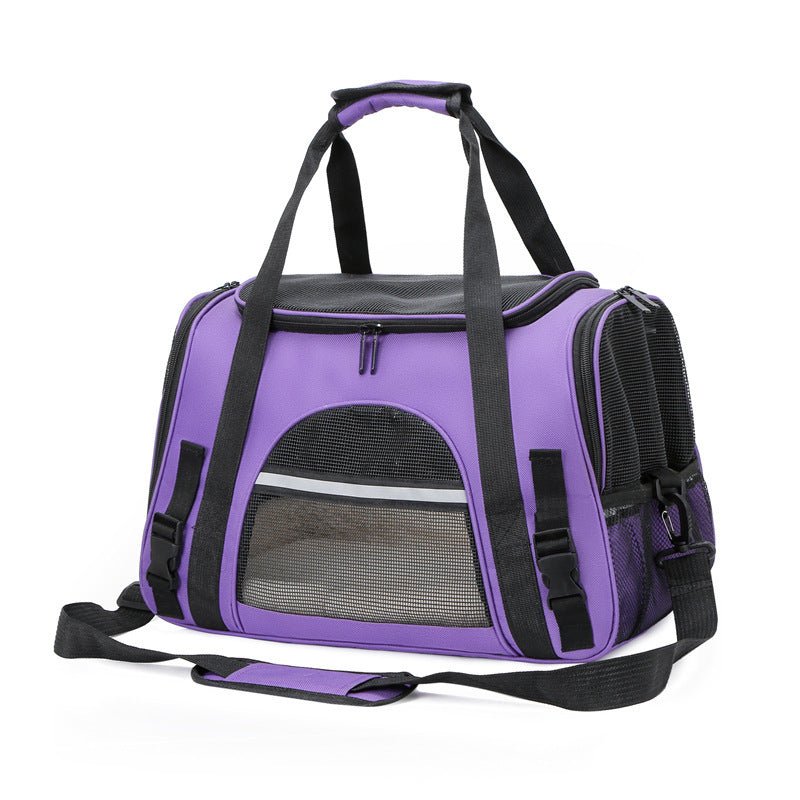 Portable Outdoor Portable One Shoulder Diagonal Cross Pet Box - key words