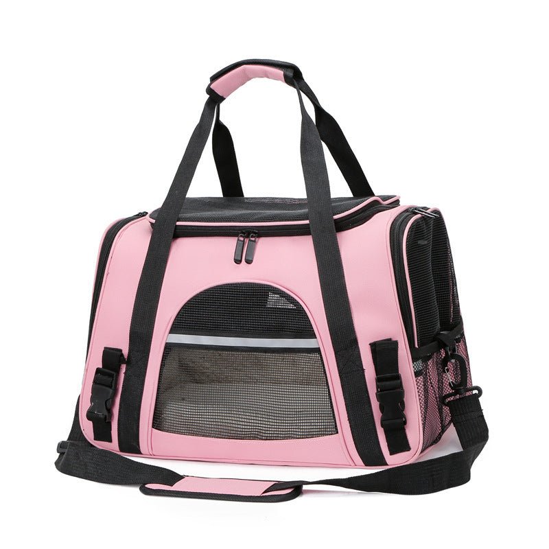 Portable Outdoor Portable One Shoulder Diagonal Cross Pet Box - key words