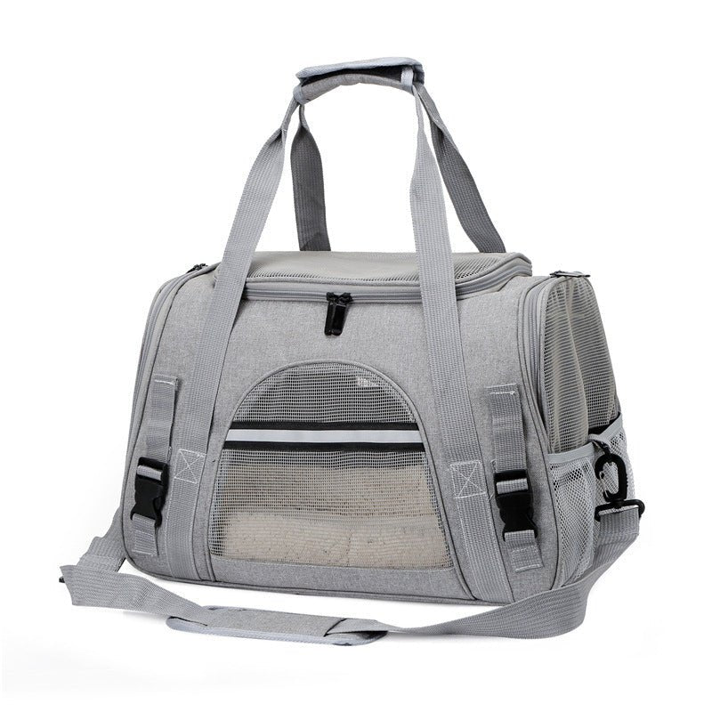 Portable Outdoor Portable One Shoulder Diagonal Cross Pet Box - key words