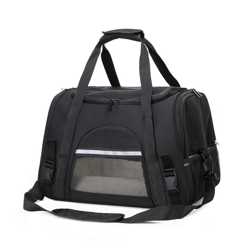 Portable Outdoor Portable One Shoulder Diagonal Cross Pet Box - key words