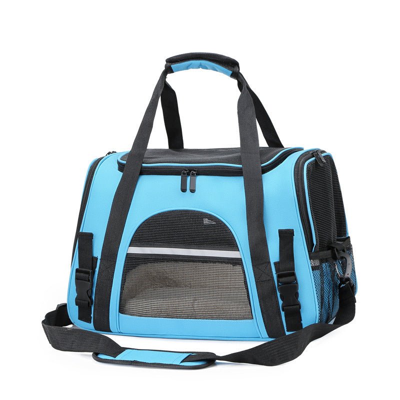 Portable Outdoor Portable One Shoulder Diagonal Cross Pet Box - key words