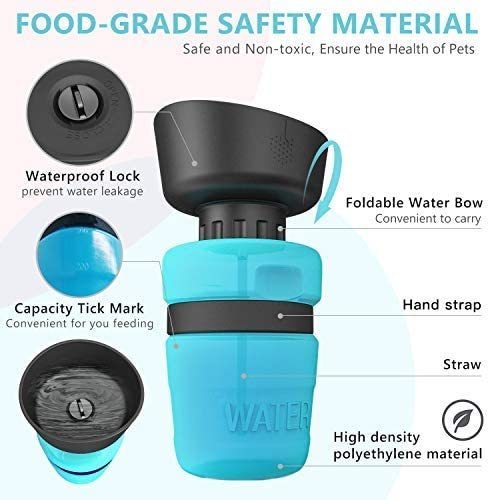Pet Outdoor Foldable Bottle Dog Travel Water Bottle Dog Water Dispenser - key words