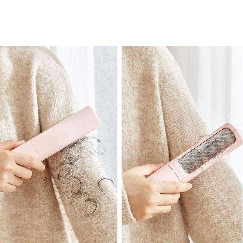 2-1 Reusable Pet Hair Remover Brush Lint Roller Portable Effective Self Cleaning Tool for Cat Dog Fur Hair Dust Removal Brush - key words