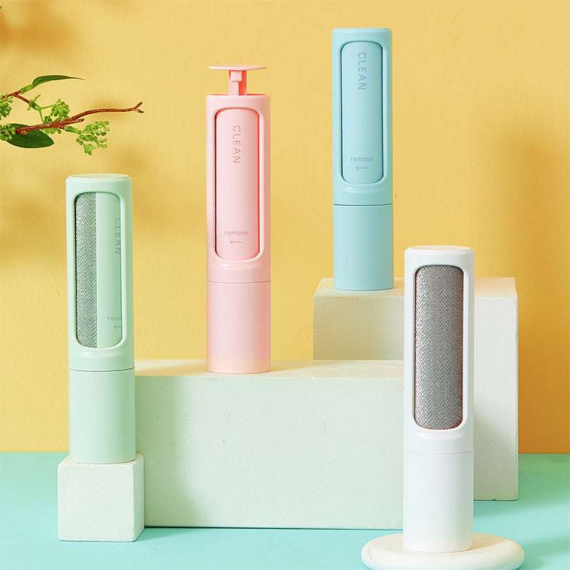2-1 Reusable Pet Hair Remover Brush Lint Roller Portable Effective Self Cleaning Tool for Cat Dog Fur Hair Dust Removal Brush - key words
