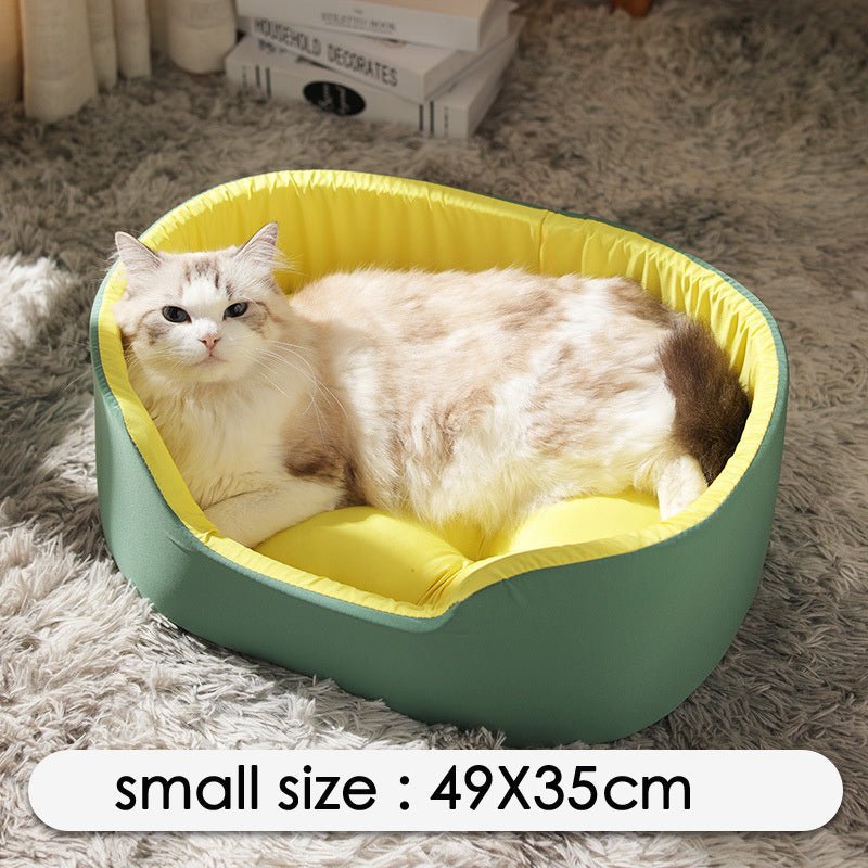 New winter pet kennel Universal washable dog kennel for all seasons Winter warm and deep sleep cat kennel for cats - key words