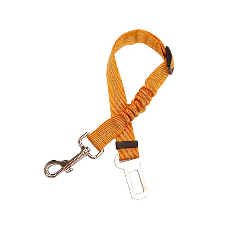 Adjustable Dog Seat Belt Dog Car Seatbelt Harness Leads Elastic Reflective Safety Rope - key words