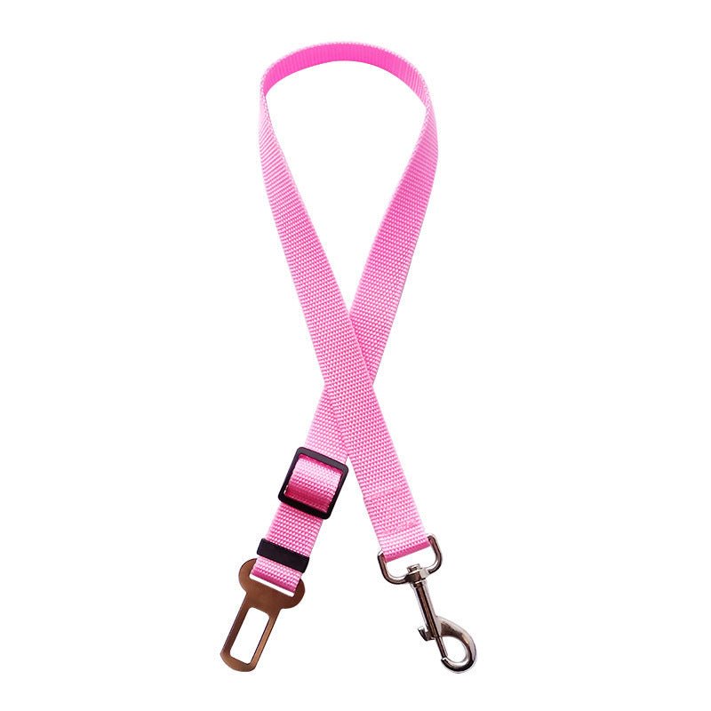 Adjustable Pet Cat Dog Car Seat Belt Pet Seat Vehicle Dog Harness Lead Clip Safety Lever Traction Dog Collars Dogs Accessoires Pets Products - key words