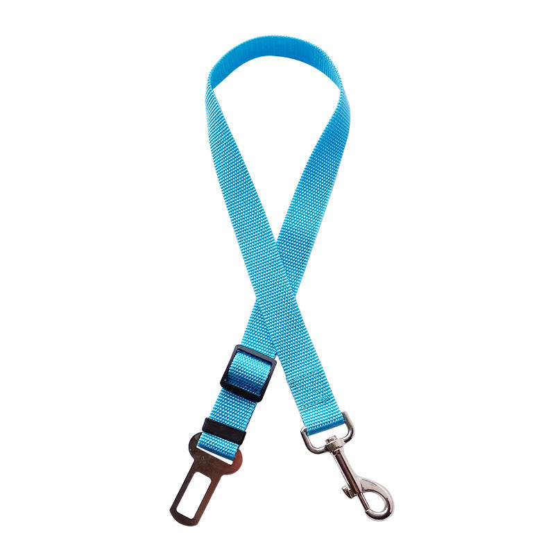 Adjustable Pet Cat Dog Car Seat Belt Pet Seat Vehicle Dog Harness Lead Clip Safety Lever Traction Dog Collars Dogs Accessoires Pets Products - key words