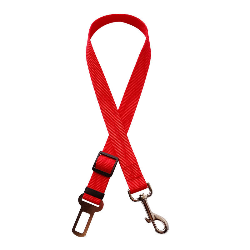 Adjustable Pet Cat Dog Car Seat Belt Pet Seat Vehicle Dog Harness Lead Clip Safety Lever Traction Dog Collars Dogs Accessoires Pets Products - key words