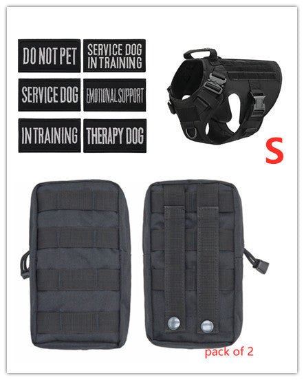 Military Tactical Dog Harness German Shepherd Adjustable Pet Dog Back - key words