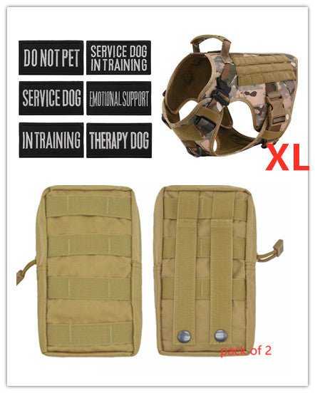 Military Tactical Dog Harness German Shepherd Adjustable Pet Dog Back - key words