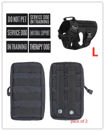 Military Tactical Dog Harness German Shepherd Adjustable Pet Dog Back - key words