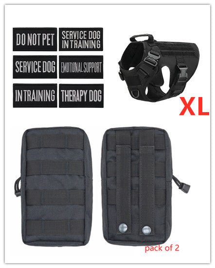 Military Tactical Dog Harness German Shepherd Adjustable Pet Dog Back - key words