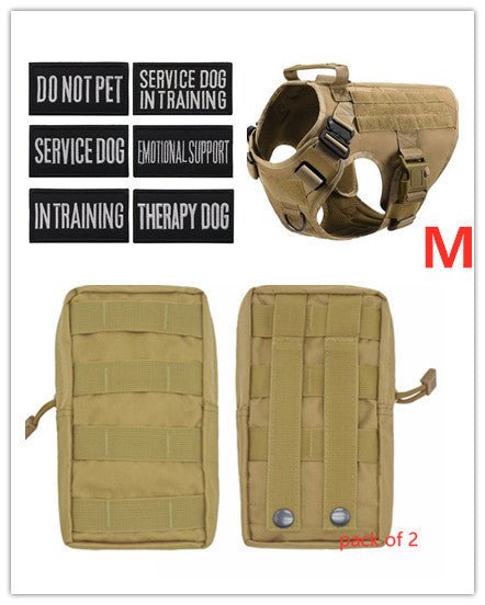 Military Tactical Dog Harness German Shepherd Adjustable Pet Dog Back - key words
