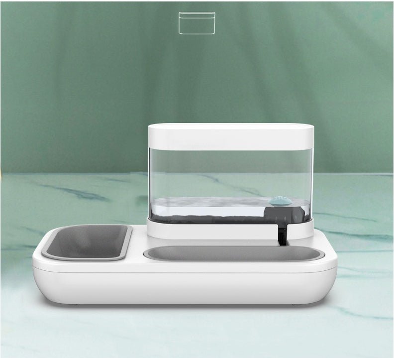 4 Style Pet Cat Bowl Dog for Cats Feeder Bowls Kitten Automatic Drinking Fountain 1.5L Capacity Puppy Feeding Waterer Products - Everpeakgoods