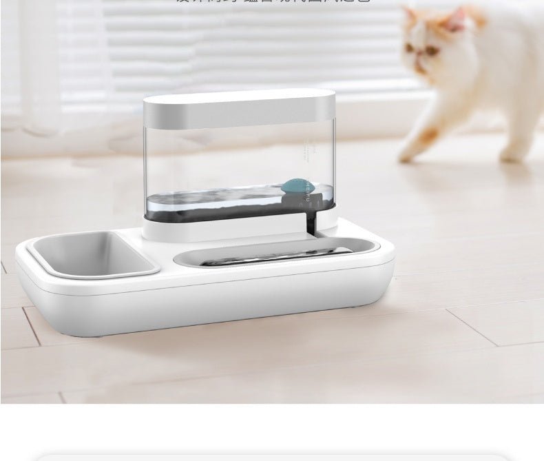 4 Style Pet Cat Bowl Dog for Cats Feeder Bowls Kitten Automatic Drinking Fountain 1.5L Capacity Puppy Feeding Waterer Products - Everpeakgoods