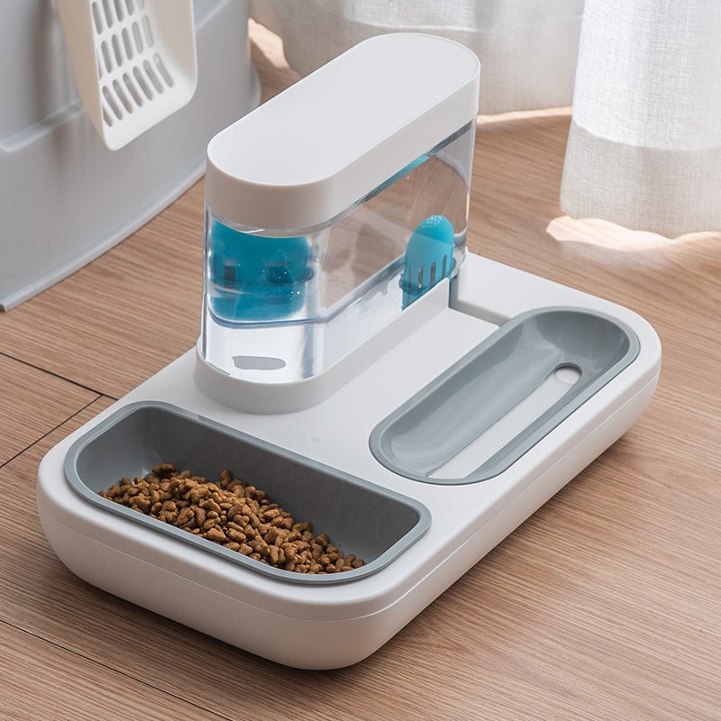 4 Style Pet Cat Bowl Dog for Cats Feeder Bowls Kitten Automatic Drinking Fountain 1.5L Capacity Puppy Feeding Waterer Products - Everpeakgoods