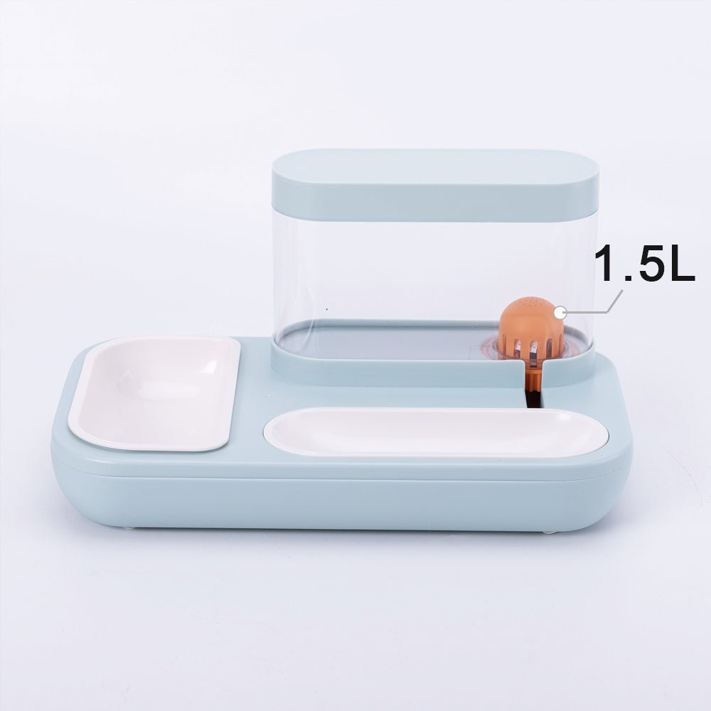 4 Style Pet Cat Bowl Dog for Cats Feeder Bowls Kitten Automatic Drinking Fountain 1.5L Capacity Puppy Feeding Waterer Products - Everpeakgoods