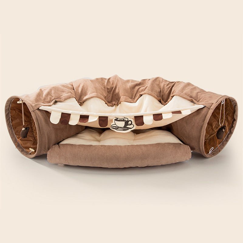 Collapsible Cat Tunnel Durable Washable Collapsible - key words