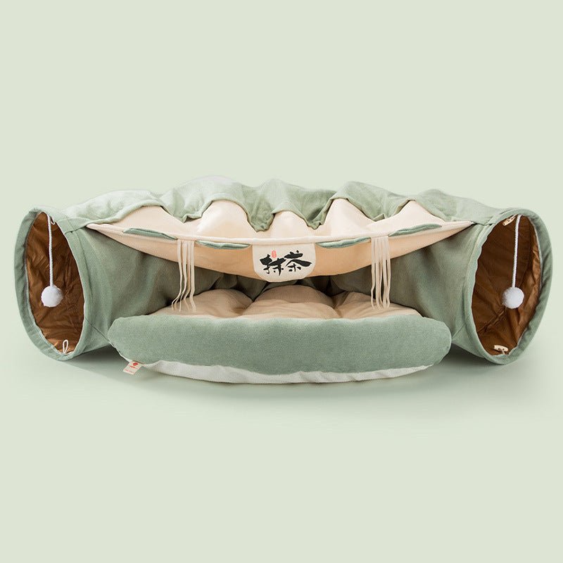 Collapsible Cat Tunnel Durable Washable Collapsible - key words