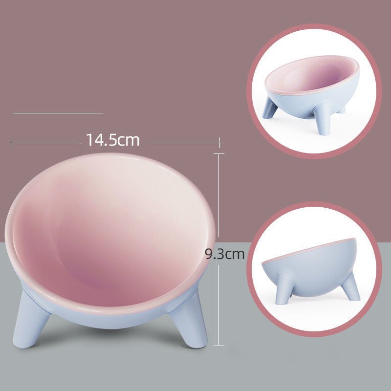 Cat Dog Bowl With Stand Pet Feeding Food Bowls Dogs Bunny Rabbit Nordic Color Feeder Product Supplies Pet Accessories - key words
