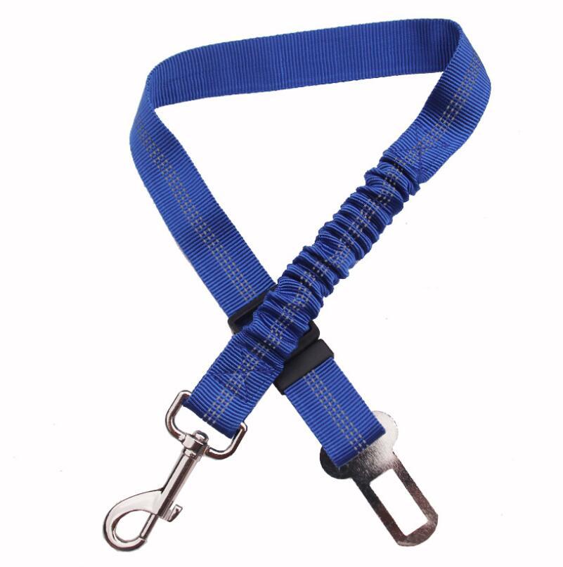Adjustable Dog Seat Belt Dog Car Seatbelt Harness Leads Elastic Reflective Safety Rope - key words