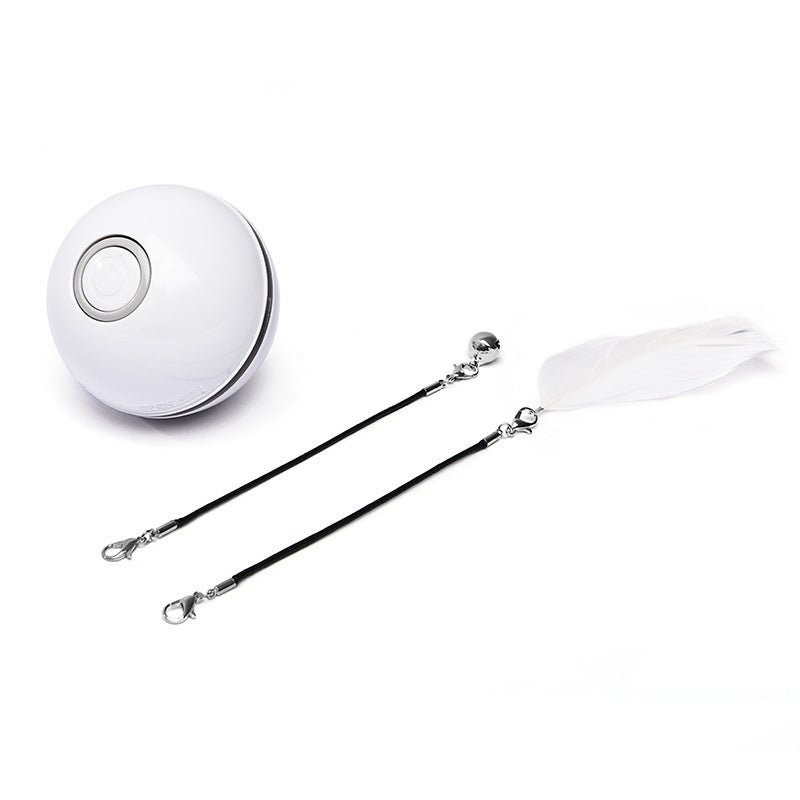 LED Laser Electronic Rolling Pet Funny Cat Toy Ball - key words