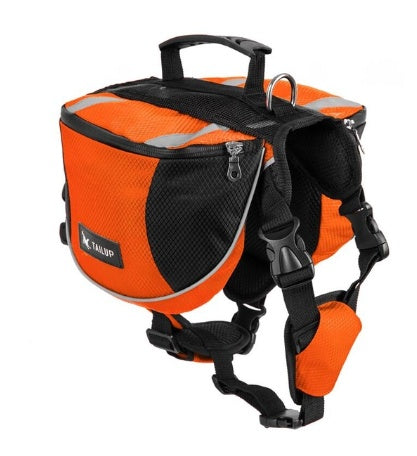 Pet Harness outdoor with backpack - key words