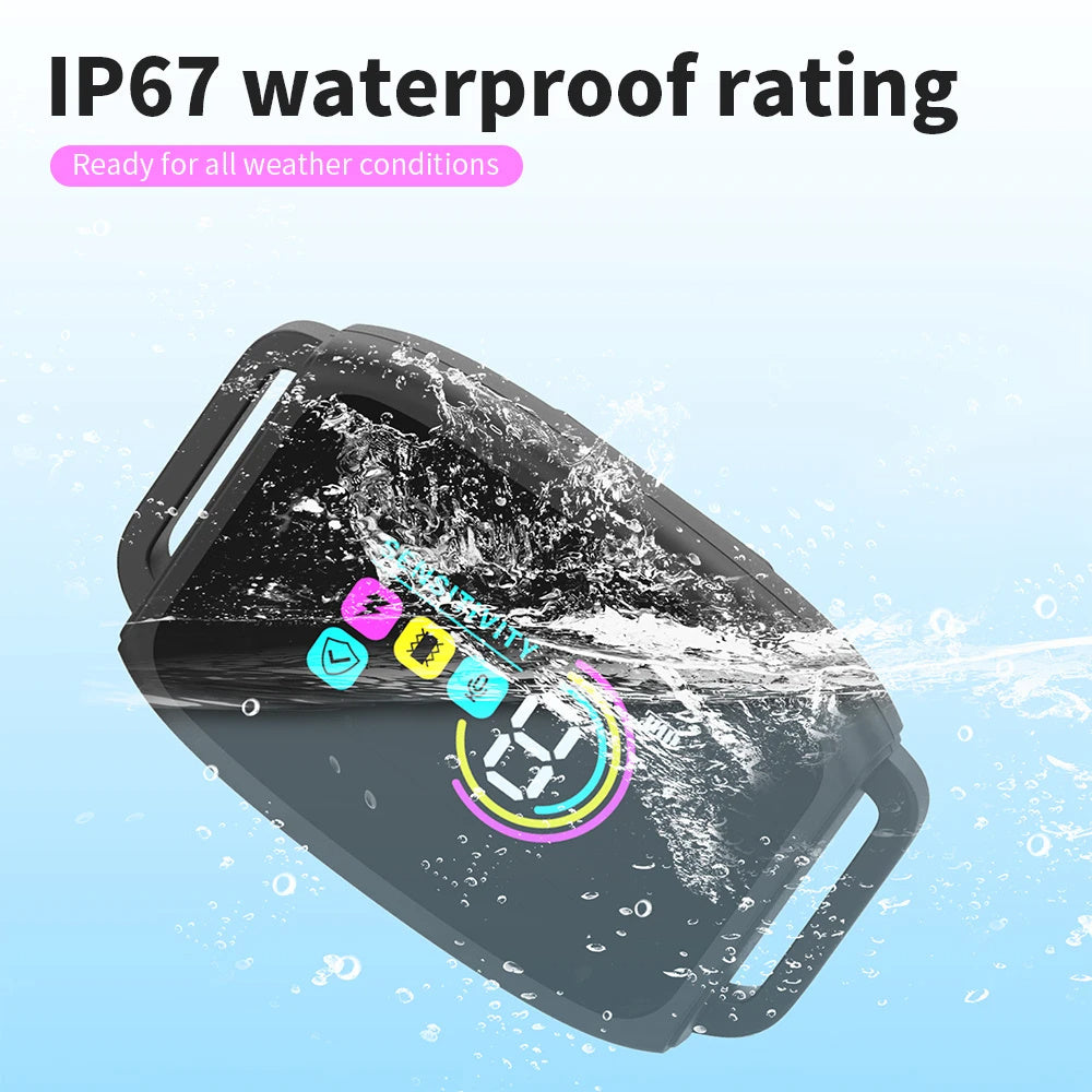 Smart Automatic Anti Barking Dog Collar Rechargeable Bark Stopper Stop Barking HD Digital Display IP67 Waterproof Collar For Dogs Pet Products - key words