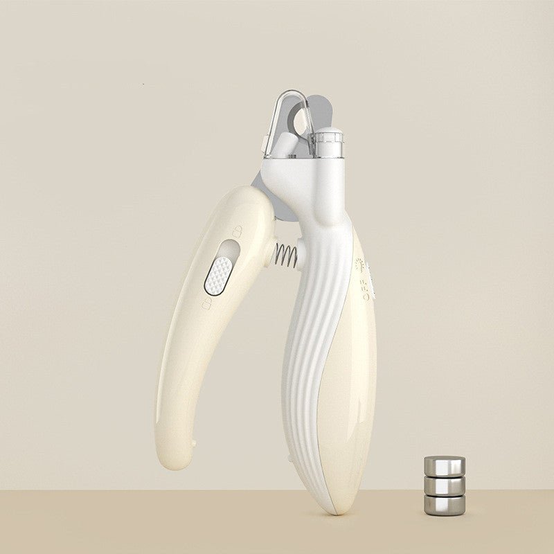 Pet Nail Clippers Dog Nail Clippers Cat Nail Clippers LED Electric Nail Grinder Pet Supplies LED Light Pet Nail Clippers - key words